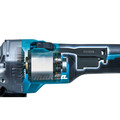 Angle Grinders | Makita GAG01Z 40V max XGT Brushless Lithium-Ion 4-1/2 in./5 in. Cordless Cut-Off/Angle Grinder with Electric Brake (Tool Only) image number 1