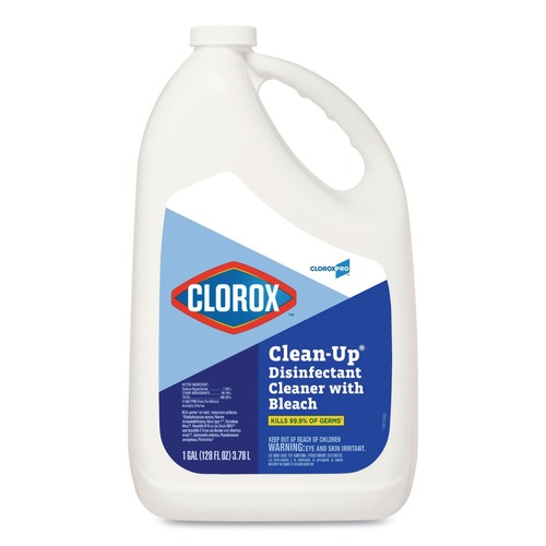 All-Purpose Cleaners | Clorox 35420 128 oz. Fresh, Clean-Up Disinfectant Cleaner with Bleach image number 0