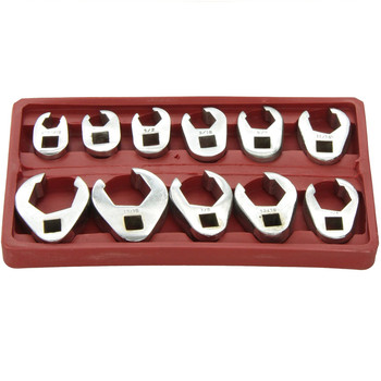 ATD 1090 11-Piece SAE Crowfoot Wrench Set