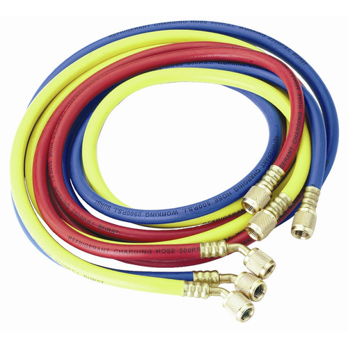 Air Conditioning Accessories | Robinair 30072 3-Piece 72 in., 1/4 in. FFL Hose Set image number 0
