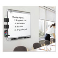 New Arrivals | Quartet P558MP2 Prestige 2 Duramax 96 in. x 48  in. Magnetic Porcelain Whiteboard - Mahogany image number 5