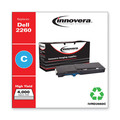 Innovera IVRD2660C Remanufactured 4000-Page High-Yield Toner for Dell 593-BBBT - Cyan image number 1
