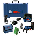 Factory Reconditioned Bosch GCL100-80CG-RT 12V Green-Beam Cross-Line Laser with Plumb Points image number 0