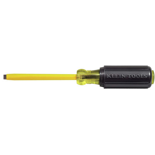 Klein Tools 620-8 3/8 in. Cabinet Tip 8 in. Coated Screwdriver image number 0