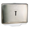 Scott KCC 09512 16.6 in. x 2.5 in. x 12.3 in. Personal Seat Cover Dispenser - Stainless Steel image number 1