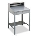 New Arrivals | Tennsco SR-57MG 34.5 in. x 29 in. x 53.75 in. Open Steel Shop Desk - Medium Gray image number 0