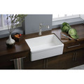 Elkay SWUF28179WH Fireclay 29-7/8 in. x 19-3/4 in. Single Bowl Farmhouse Sink (White) image number 1