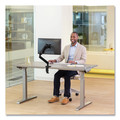 Office Desks & Workstations | Fellowes Mfg Co. 9650101 Levado 60 in. x 30 in. Laminated Table Top - Gray Ash image number 4