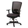 Alera ALENV41M14 Envy Series Mesh High-Back 250 lbs. Capacity Multifunction Chair - Black image number 4