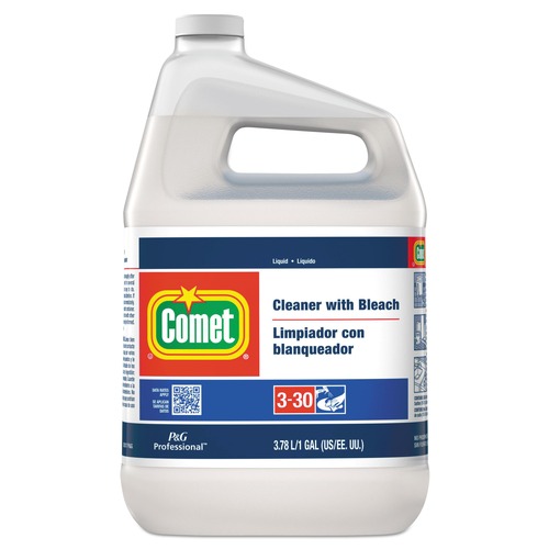 Cleaning and Janitorial Accessories | Comet 02291 1 Gallon Bottle Liquid Cleaner with Bleach image number 0