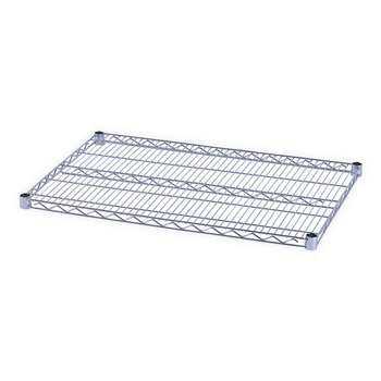 Alera ALESW583624SR Industrial Wire Shelving Extra Wire Shelves, 36w X 24d, Silver (2 Shelves/Carton)