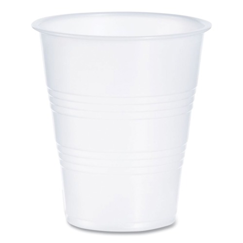 New Arrivals | Dart Y7 7 oz Conex Galaxy Polystyrene Plastic Cold Cups - Clear (100/Pack) image number 0