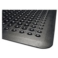 Guardian 24020300 Flex Step Rubber Anti-Fatigue Mat, Polypropylene, 24 X 36, Black image number 2