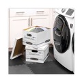 Boxes & Bins | Bankers Box 57036-04 Stor/File 12.5 in. x 16.25 in. x 10.5 in. Letter/Legal Files, Storage Box - White (6/Pack) image number 5