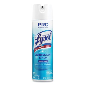 Professional LYSOL Brand 36241-04675 Disinfectant Spray, Fresh, 19 Oz Aerosol Spray