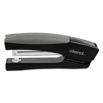 Universal UNV43148 20-Sheet Capacity, Stand-Up Full Strip Stapler - Black/Gray