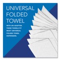Scott 01960 Pro 2-Ply 7.8 in. x 12.4 in. Scottfold Paper Towels - White (175-Piece/Pack, 25 Packs/Carton) image number 1