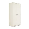 Alera ALECM7824PY 36 in. x 78 in. x 24 in. Assembled High Storage Cabinet with Adjustable Shelves - Putty image number 0
