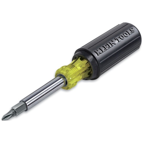 Klein Tools 32500 | 11-in-1 Multi-Bit Screwdriver / Nut Driver Multi Tool | Klein Tools 11"-1 Multi-Bit Screwdriver / Nut Driver Multi Tool
