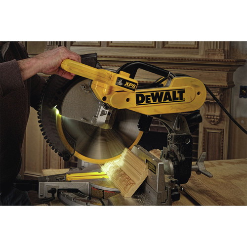 Dewalt DW716XPS 12 in. 120V Double Bevel Compound Miter Saw with XPS Light