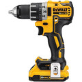 Dewalt DCD791D2 20V MAX XR Lithium-Ion Brushless Compact 1/2 in. Cordless Drill Driver Kit (2 Ah) image number 5