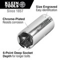 Socket Sets | Klein Tools 65508 3/8 in. Drive Socket Wrench Set (20-Piece) image number 2