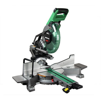 MITER SAWS | Factory Reconditioned Metabo HPT C10FSHCTM 15 Amp Sliding Dual Bevel Compound 10 in. Corded Miter Saw with Laser Marker