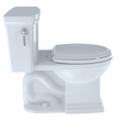 TOTO MS814224CEFG#01 Promenade II One-Piece Elongated 1.28 GPF Universal Height Toilet (Cotton White) image number 4