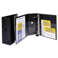 Avery 79986 Heavy Duty 11 in. x 8.5 in. DuraHinge 3 Ring 5 in. Capacity Non- View Binder with One Touch EZD Rings - Black image number 3