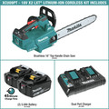 Chainsaws | Makita XCU09PT 18V X2 (36V) LXT Brushless Lithium-Ion 16 in. Cordless Top Handle Chain Saw Kit with 2 Batteries (5 Ah) image number 1