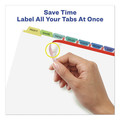 Avery 11993 Index Maker 8-Color Tab Letter-Size Print & Apply Label Dividers - Clear (25-Set/Box) image number 4
