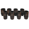 ATD 8628 8-Piece 1/2 in. 12-Point Metric Axle/Spindle Nut Socket Set image number 1