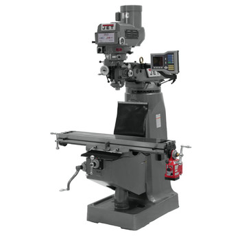 JET JTM-4VS Milling Machine WITH ACU-RITE VUE DRO WITH X-AXIS POWERFEED