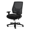 HON HVL585.ES10.T Crio Big and Tall 450 lbs. Capacity Mid-Back Task Chair - Black image number 2