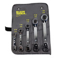 Klein Tools 68245 5-Piece Reversible Ratcheting Box Wrench Set - Black image number 2