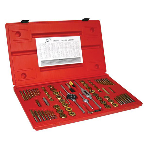 ATD 276 76-Piece Tap and Die Set image number 0