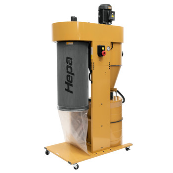 DUST MANAGEMENT | Powermatic 1792205HK PM2205 5 HP Cyclonic Dust Collector with HEPA Filter