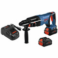 Bosch GBH18V-26DK24 Bulldog 18V EC Brushless Lithium-Ion 1 in. Cordless SDS-plus Rotary Hammer Kit with 2 Batteries (8 Ah) image number 0