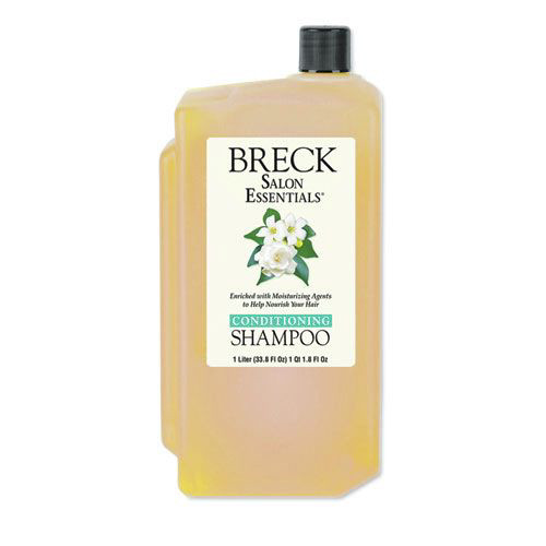 Dial Professional 10002 Breck Conditioning Shampoo Refill For 1 L Liquid Dispenser, Pleasant, 1 L, 8/carton image number 0