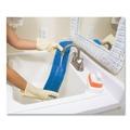 Rubbermaid Commercial FGQ40900BL00 18 in. Economy Microfiber Wet Mopping Pad - Blue image number 4