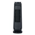 Construction Heaters | Alera HECT24 7.17 in. x 7.17 in. x 22.95 in. Ceramic Heater Tower with Remote Control - Black image number 2
