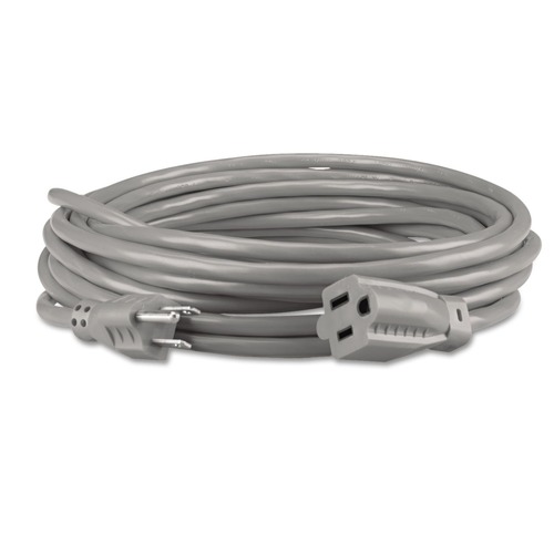Innovera IVR72215 15 ft. Indoor Heavy-Duty Extension Cord - Gray image number 0