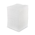 Cleaning & Janitorial Supplies | Boardwalk BWK8310 1-Ply 12 in. x 12 in. 1/4-Fold Lunch Napkins - White (6000-Piece/Carton) image number 2