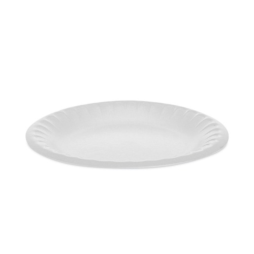 Bowls and Plates | Pactiv Corp. YTH100060000 Unlaminated Foam 6 in. Plates - White (1000/Carton) image number 0