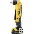 Dewalt DCD740C1 20V MAX Lithium-Ion Compact 3/8 in. Cordless Right Angle Drill Kit (1.5 Ah) image number 2