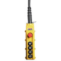 Electric Chain Hoists | JET 144010K 460V 3 Ton 10 ft. Lift Corded Electric Chain Hoist with 2 Speed Trolley and 4 Button 6 ft. Wired Pendant image number 4