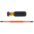Screwdrivers | Klein Tools 32293 Flip-Blade 2-in-1 #2 Phillips Bit / 1/4 in. Slotted Bit Insulated Screwdriver image number 1