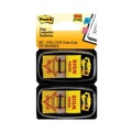 New Arrivals | Post-it Flags 680-SH2 Arrow Message 1-in Page Flags, "sign Here", Yellow, 2 50-Flag Dispensers/pack image number 0