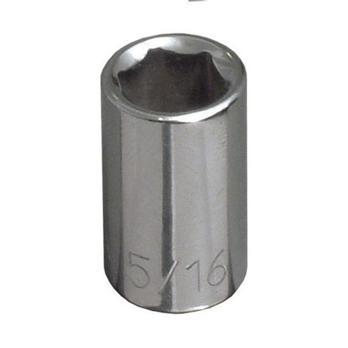 Sockets | Klein Tools 65605 1/4 in. Drive 11/32 in. Standard 6-Point Socket image number 0