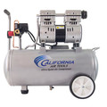 California Air Tools 8010 1 HP 8 Gallon Ultra Quiet and Oil-Free Steel Tank Wheelbarrow Air Compressor image number 1